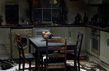 fire damage restoration